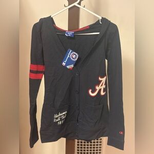 NWT Champion Heritage Women’s U of Alabama Embroidered Cardigan Hoodie M